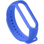 Bracelete Silicone para para Xiaomi Mi Band 5/ Mi Band 6/ Mi Band 7 Blue