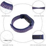 Bracelete Velcro para Xiaomi Mi Band 3/ 4 Black