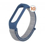 Bracelete Velcro para Xiaomi Mi Band 3/ 4 Blue Escuro