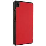 Avizar Capa Fólio Galaxy Tab A9 Plus 10.6 Aba Magnética Suporte Vídeo Teclado Red - FOLIO-TRIF-RD-X216