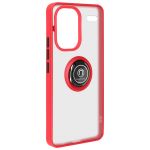 Avizar Capa Redmi Note 13 Pro Plus com Anel de Metal Bi-material Vermelho, Red - BACK-KAMEO-RD-N13P