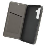 Avizar Capa para Samsung A35 5G Aba Magnética Porta-cartões Suporte Preto, Black - FOLIO-SMART-BK-A356B