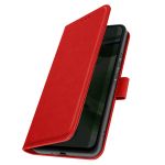 Avizar Capa Fólio para Huawei P Smart S Aba com Função de Suporte, Red - Folio-chester-rd-pss