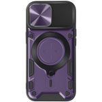 Avizar Capa Magsafe para iphone 15 Plus Proteção Câmera Integrada Violet - BACK-KAMANO-PP-15M
