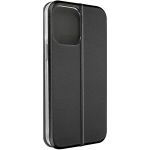 Avizar Capa para iphone 14 Pro Max Aba Porta-cartões Design Elegante Black - FOLIO-KLASS-BK-14X