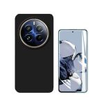 Phonecare Kit Película Hidrogel Full Cover Frente + Capa Silicone Líquido para Realme 12 Pro 5G Black