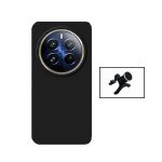 Phonecare Kit Suporte Magnético Reforçado de Carro + Capa Silicone Líquido para Realme 12 Pro 5G Black