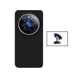 Phonecare Kit Suporte Magnético de Carro + Capa Silicone Líquido para Realme 12 Pro 5G Black