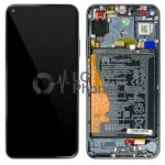 Bateria LCD e Vidro Completo (Com Bateria) Black Huawei Nova 5T