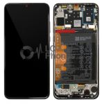 Bateria LCD e Vidro Completo com (48MP Version) Midnight Black Huawei P30 Lite