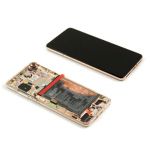 Bateria LCD e Vidro Completo com Blush Gold Huawei P40