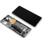 LCD + Vidro (sem Câmara Frontal) Cosmic Grey Samsung S20 Ultra 5G G988