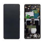 LCD + Vidro Phantom Black Samsung Galaxy S21 5G Ultra G998B