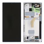 LCD + Vidro Completo Phantom White Samsung Galaxy S22 Ultra S908B