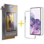 Gandy Pack 2x Película de Vidro Temperado Full + Capa Gandy Apple iPhone Se 2020 Dupla 360º Clear - 8434010533234