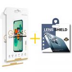 Gandy Pack 2x Película de Vidro Temperado 2.5D + Película de Câmara Traseira Gandy de Vidro Temperado para Apple iPhone 15 Pro Clear - 8434010439963