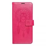Capa Xiaomi Redmi Note 13 4G Flip Caça Sonhos Rosa Choque com Apoio e Slot Cartões