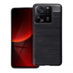 Forcell Capa Silicone Carbon para Xiaomi 13T Pro Black