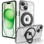 Cool Acessorios Capa Magnética Ring para iPhone 15 Plus Black