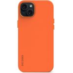 Decoded Capa Silicone AntiMicrobial para iPhone 15 Plus Orange