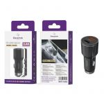Eleventek Adaptador Isqueiro Carro USB-C (20W) + USB-A (3.4A) Preto - Es029