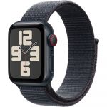 Apple Watch SE (2024) GPS+Cellular 40mm Alumínio Midnight c/ Bracelete Loop Ink