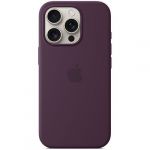 Apple Capa Silicone com MagSafe para iPhone 16 Pro Plum