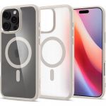 Spigen Capa Iphone 16 Pro Max Ultra Hybrid Mag Transparente Fosco Magsafe Bege