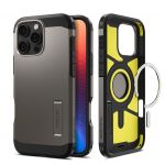 Spigen Capa Iphone 16 Pro Tough Armor Magsafe Cinza