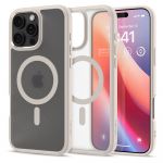 Spigen Capa Iphone 16 Pro Ultra Hybrid Mag Transparente Fosco Magsafe Bege