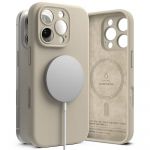 Ringke Capa Iphone 16 Pro Max Silicone MagSafe Creme