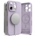 Ringke Capa Iphone 16 Pro Silicone MagSafe Lilás