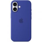 Apple Capa Silicone com MagSafe para iPhone 16 Ultramarine