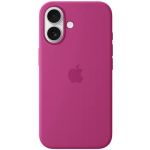 Apple Capa Silicone com MagSafe para iPhone 16 Fuchsia