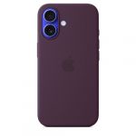 Apple Capa Silicone com MagSafe para iPhone 16 Plum