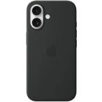 Apple Capa Silicone com MagSafe para iPhone 16 Black