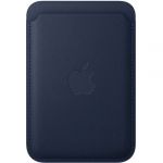 Apple Carteira em Tecido Apple iPhone FineWoven com MagSafe Deep Blue