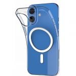 Puro Capa Silicone com MagSafe Lite Mag para iPhone 16 Plus Clear