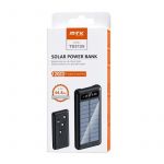 Powerbank Mtk Power Bank Solar 12 000mah com Cabo (iphone + Tipo C +micro)-preto - Td2128