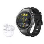 Bundle Huawei Watch GT 5 Pro 46 mm Preto + Freebuds 5i White