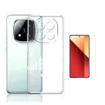 Phonecare Kit Capa Superprotect Anti-Shock + Película de Vidro Clearglass Para Xiaomi Redmi Note 14 Pro Clear