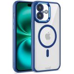 Cool Acessorios Capa Magnética para iPhone 16 Plus Borda Navy