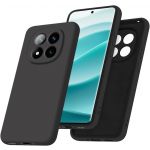 Capa para Xiaomi Redmi Note 14 Pro Plus Silicone Líquido Black
