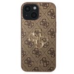 Guess Capa para iPhone 15 com Logo em Metal
