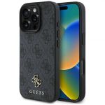 Guess Capa para iPhone 16 Pro Max Hc Pu 4g Pequena 4g & Classic Preta