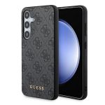 Guess Capa Samsung A35 4G Metal Logotipo Dourado Preto