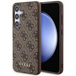 Guess Capa Samsung A55 Castanha Hardcase 4g Metal Gold Logo