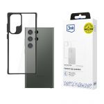 3MK Samsung Galaxy S24 Ultra Satin Armor Case+ Transparente Preto