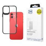 3MK Apple iPhone 12 Mini Satin Armor Case+ Transparente Preto