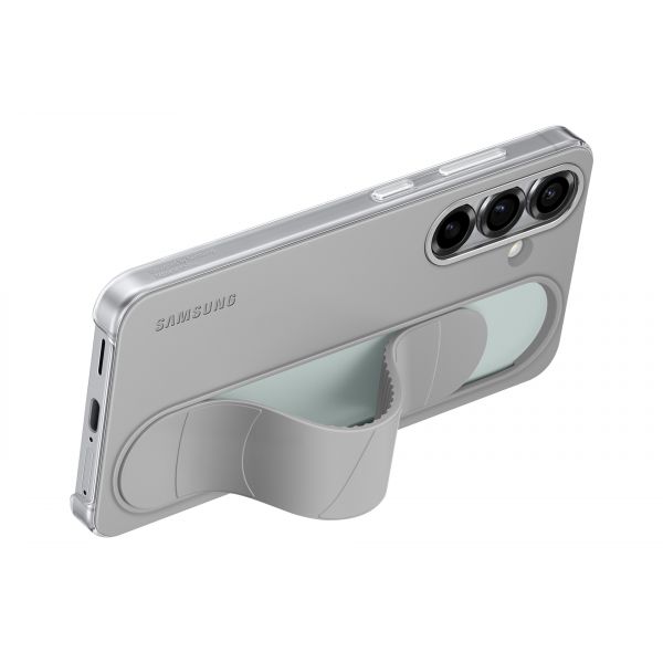 Samsung Capa Standing com Fita para Samsung Galaxy S25 Grey